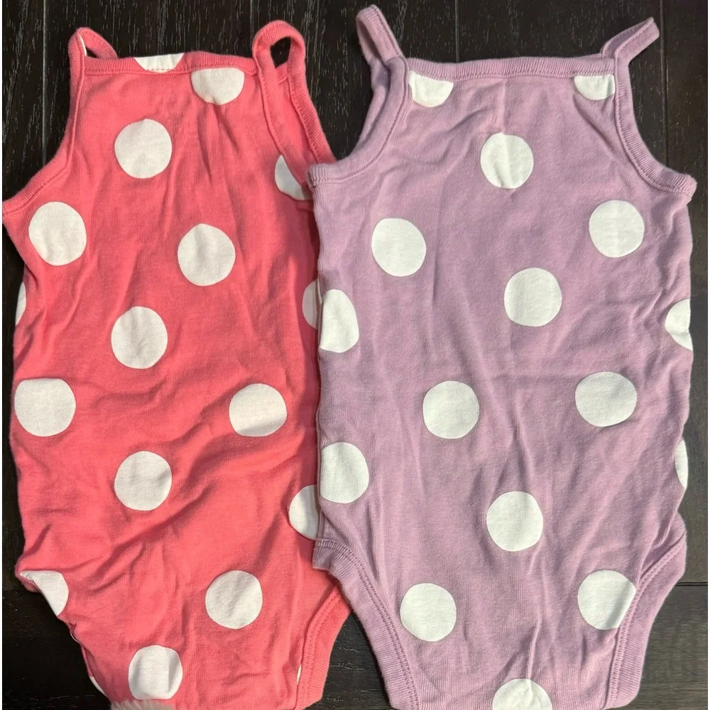 CARTER’S BABY GIRL BODYSUIT TANK SET - Picture 2 of 7